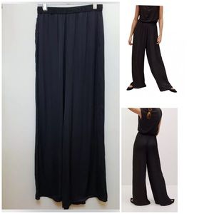 MNG Mango Flowy Palazzo Pant Pocket Size XXS Long See Description